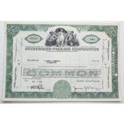1954 Studebaker-Packard Corporation Stock Certificate - P07945 - 20 Shares