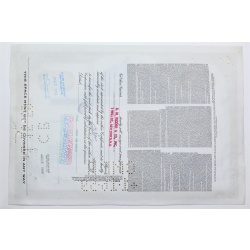 1958 Studebaker-Packard Corporation Stock Certificate - Y0159275 - 25 Shares