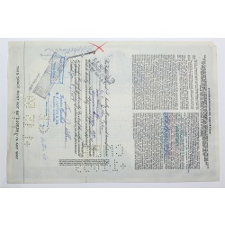 1956 Studebaker-Packard Corporation Stock Certificate - Y066762 - 20 Shares