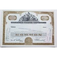 1958 Studebaker-Packard Corporation Stock Certificate - Y0158367 - 30 Shares