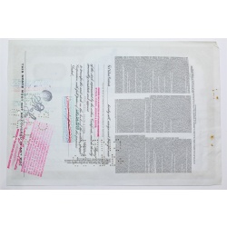 1958 Studebaker-Packard Corporation Stock Certificate - Y0158367 - 30 Shares