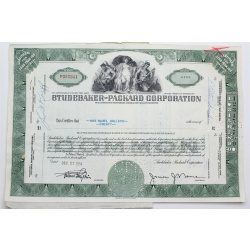 1954 Studebaker-Packard Corporation Stock Certificate - P035341 - 20 Shares
