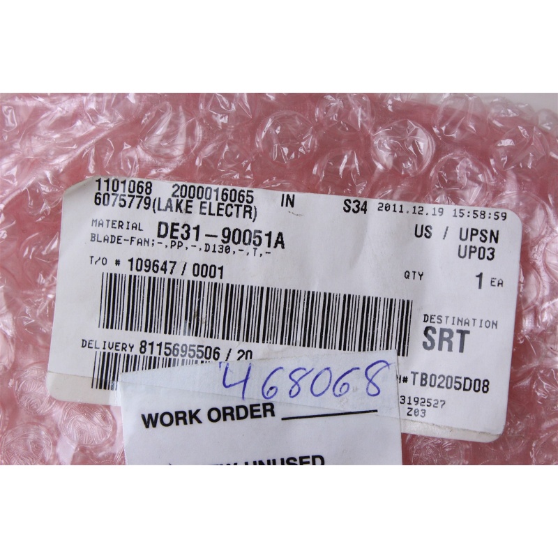 Samsung DE31-90051A Microwave Fan Blade