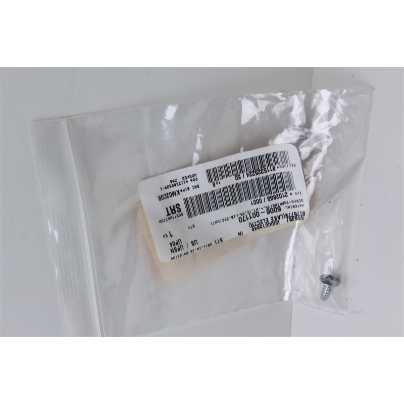 SAMSUNG 6006-001170 TAPPING SCREW TH,+,WT,TC,M4,L10,ZPC(WHT)