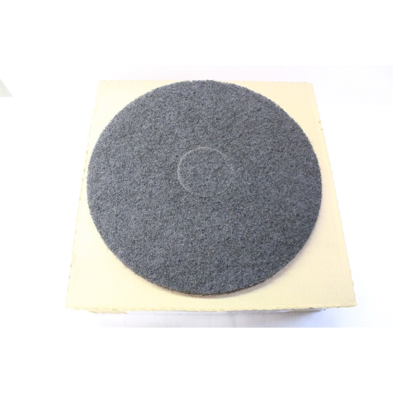 3M 7200 14" Black Stripping Floor Pad - 5/Case