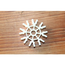 Lot of 25 - KNex KNEX White CONNECTORS 8-Position 8 Way Connector