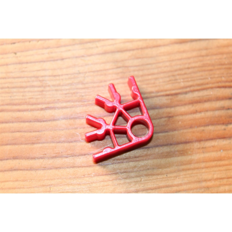 Lot of 25 - KNex KNEX Red CONNECTORS 3-Position 3 Way Connector