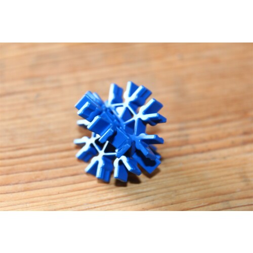 Lot of 38 - KNEX BLUE 7 Position Connectors (2 in 1) Knex