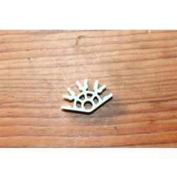 Lot of 25 - KNEX 3-Way Micro Connector Light Grey Gray Pieces Knex