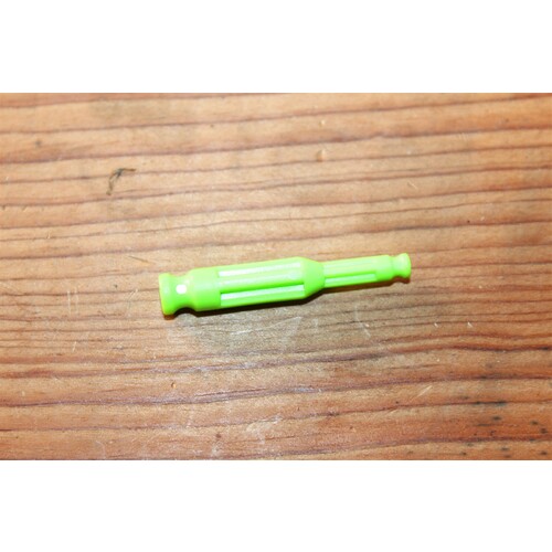 Lot of 25 - KNEX NEON GREEN TRANSITION ROD - STANDARD TO MICRO Knex