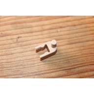 Lot of 25 - KNEX Clip End Connectors With Rod Tan Knex