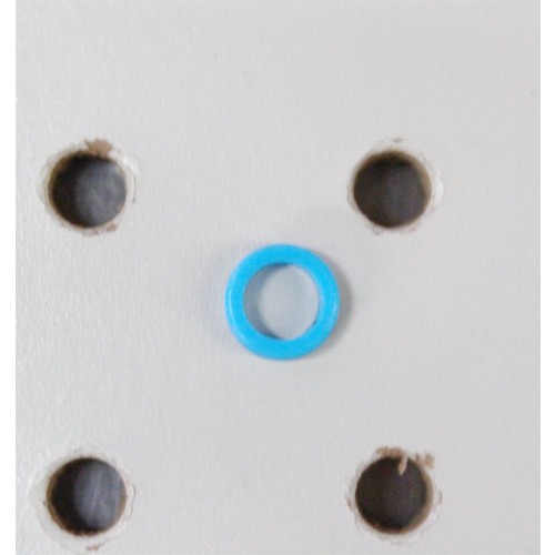 Lot of 25 - KNEX BLUE SPACER RINGS Standard Parts/Pieces Washers Knex