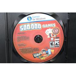 500,000 Games (PC, 2010) Games for Windows - DVD