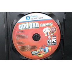 500,000 Games (PC, 2010) Games for Windows - DVD