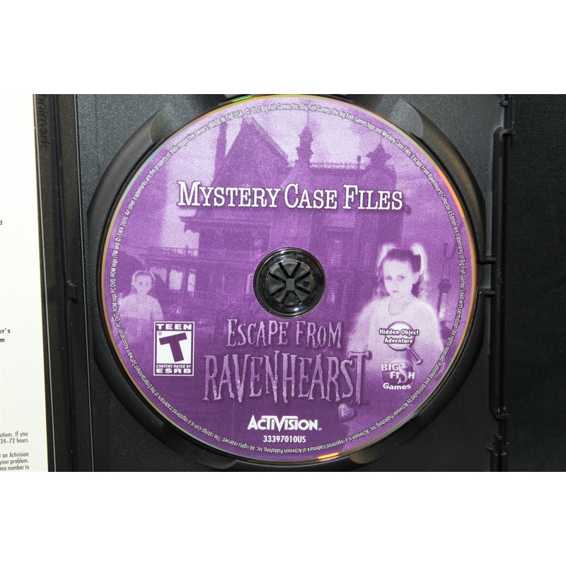 Mystery Case Files: Escape From Ravenhearst -- Collectors Edition (PC, 2012)