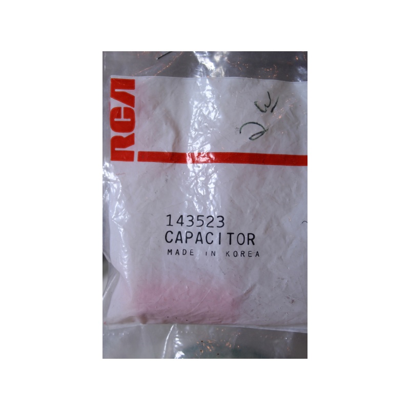 RCA 143523 CAPACITOR
