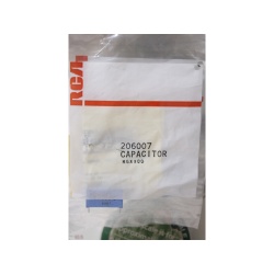 RCA 206007 CAPACITOR