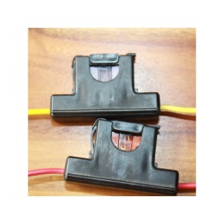 2 INLINE BLADE FUSE HOLDERS - 3A & 7.5A