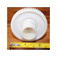 64 TOOTH UNKNOWN APPLIANCE GEAR - 2.5" DIA. - SHAFT .75" INNER DIA.