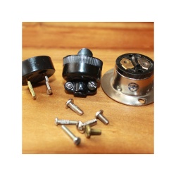 ANTIQUE VINTAGE TURN & PULL HART-LOCK PLUG ENDS 63762