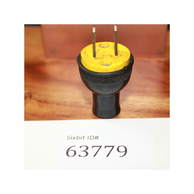 ANTIQUE VINTAGE PLUG END 63779