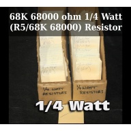 68K 68000 ohm 1/4 Watt (R5/68K 68000) Resistor  - 64011
