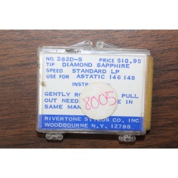 Rivertone Replacement Phonograph Needle Stylus 282D-S