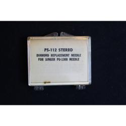 Transcriber Replacement Phonograph Needle Stylus PS-112 GUNUINE DIAMOND