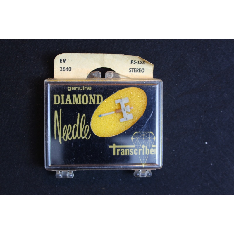 Transcriber Replacement Phonograph Needle Stylus PS-153 GUNUINE DIAMOND