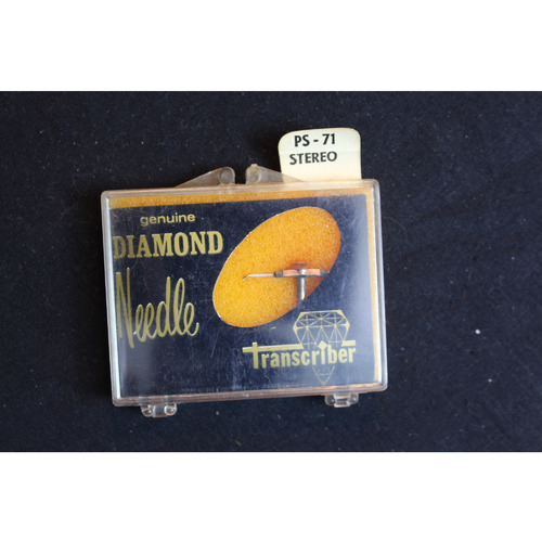 Transcriber Replacement Phonograph Needle Stylus PS-71 GUNUINE DIAMOND