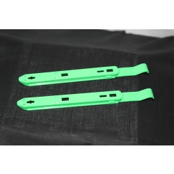 2 pcs. Dell Dimension Optiplex PRECISION Floppy Drive Rails 26PNP 995EM