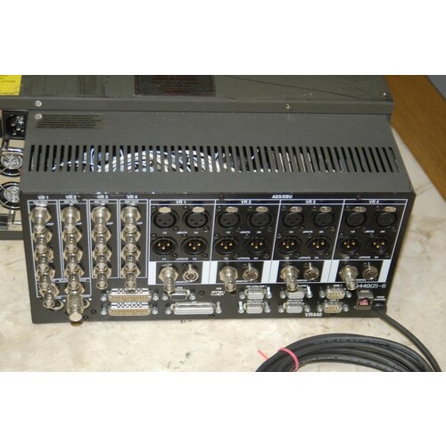 LEITCH VR440 VIDEO FILE SERVER MPEG-2 REAR PANEL CLUSTER