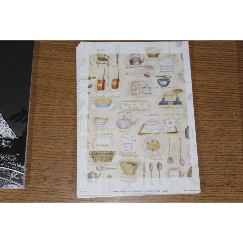 Lot of 200 ART Prints 5" x 7" Lot #7275