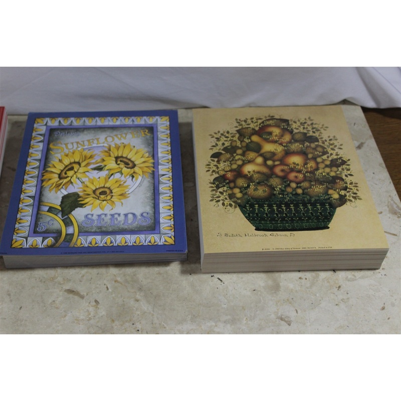 Lot of 600 ART Prints 8" x 10" Lot #7296