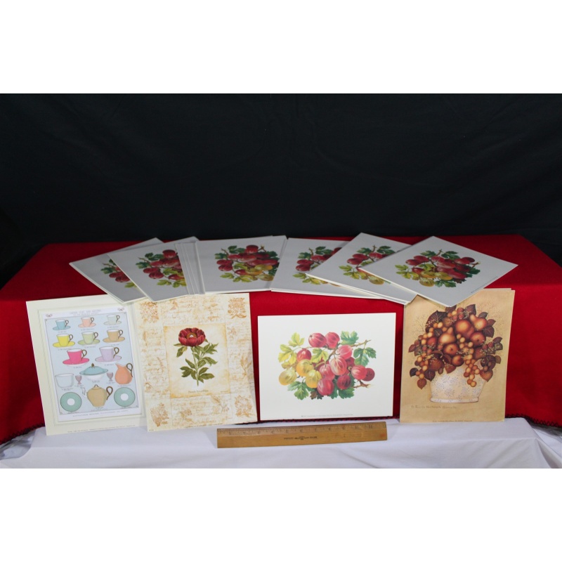 Lot of 600 ART Prints 8" x 10" Lot #7303