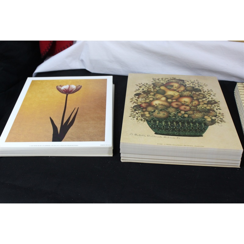 Lot of 600 ART Prints 8" x 10" Lot #7320