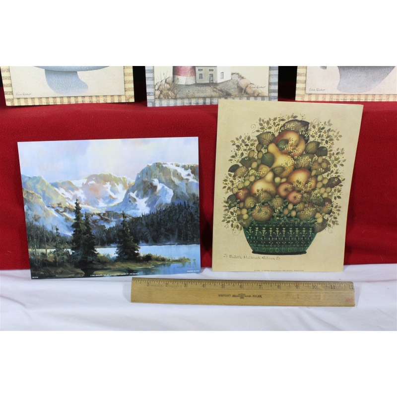 Lot of 600 ART Prints 8" x 10" Lot #7323