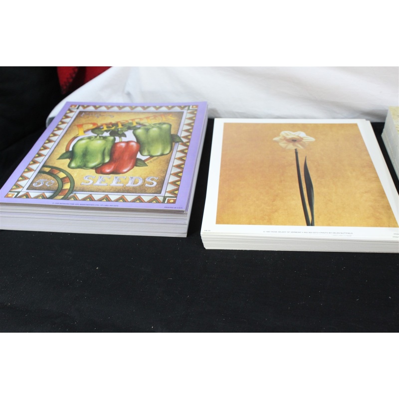 Lot of 600 ART Prints 8" x 10" Lot #7325