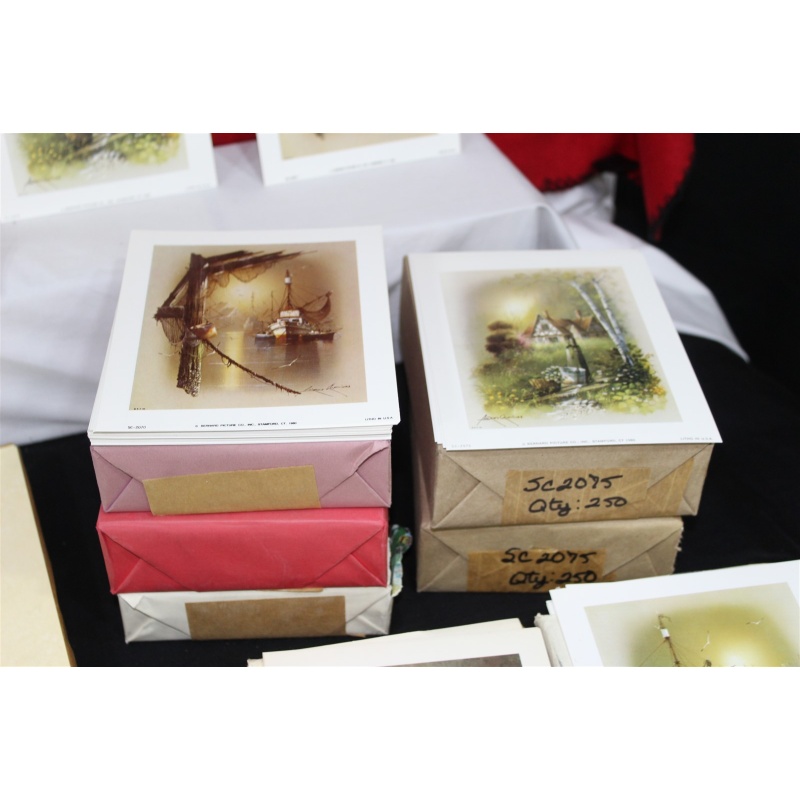 Lot of 2000 ART Prints Various Sizes Lot #7328