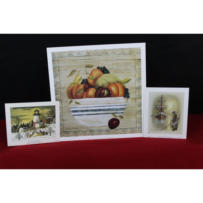 Lot of 2000 ART Prints Various Sizes Lot #7332