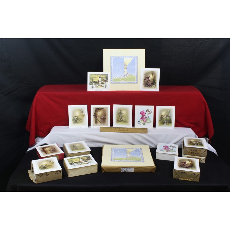 Lot of 2000 ART Prints Various Sizes Lot #7335