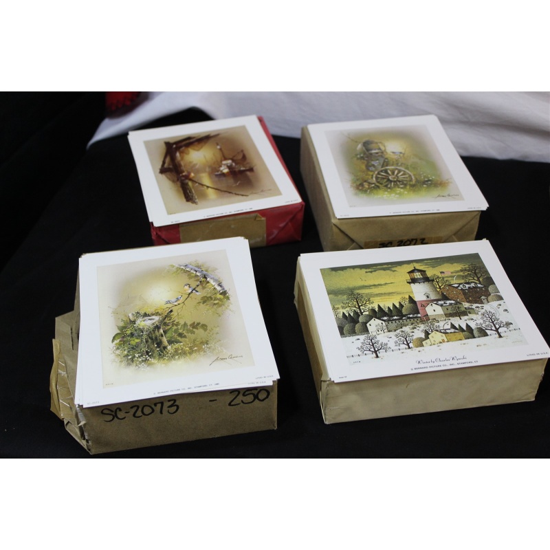 Lot of 2000 ART Prints Various Sizes Lot #7335