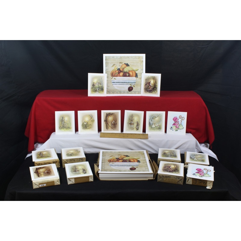 Lot of 2000 ART Prints Various Sizes Lot #7336