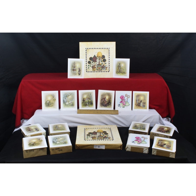 Lot of 2000 ART Prints Various Sizes Lot #7339