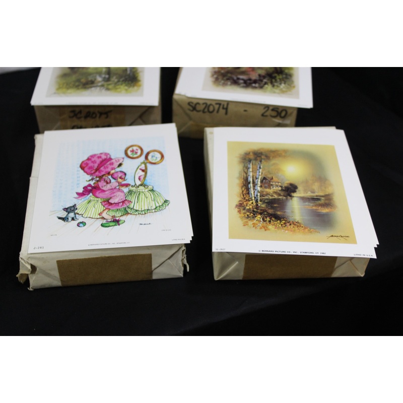 Lot of 2000 ART Prints Various Sizes Lot #7339