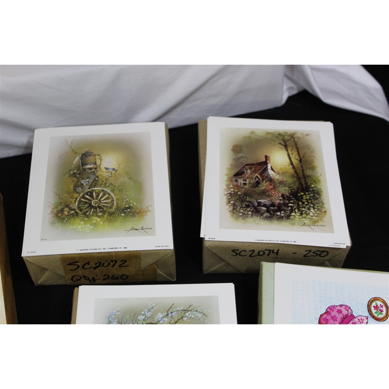 Lot of 2000 ART Prints Various Sizes Lot #7342
