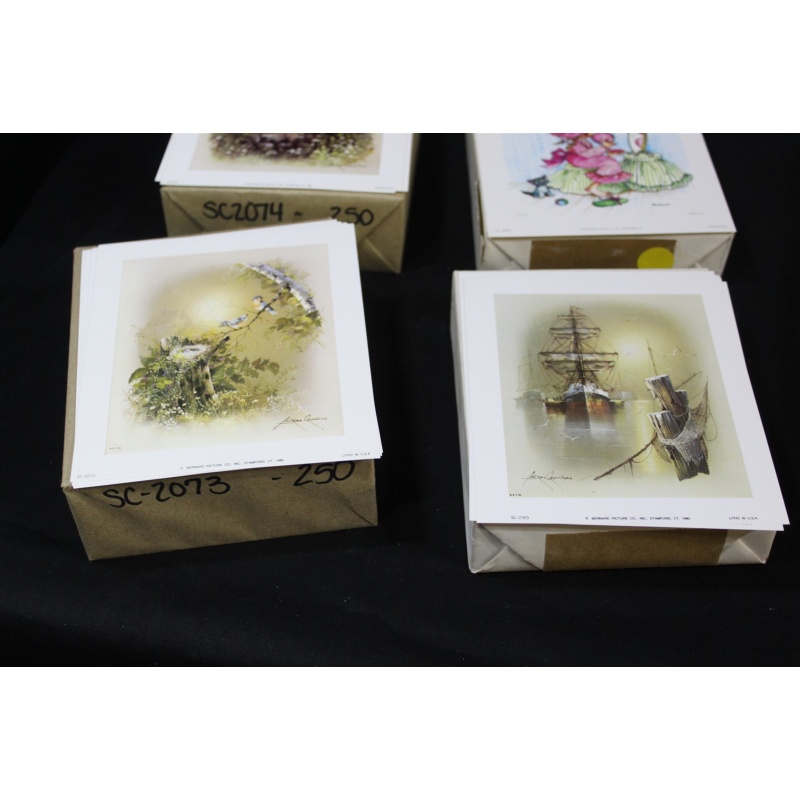 Lot of 2000 ART Prints Various Sizes Lot #7343