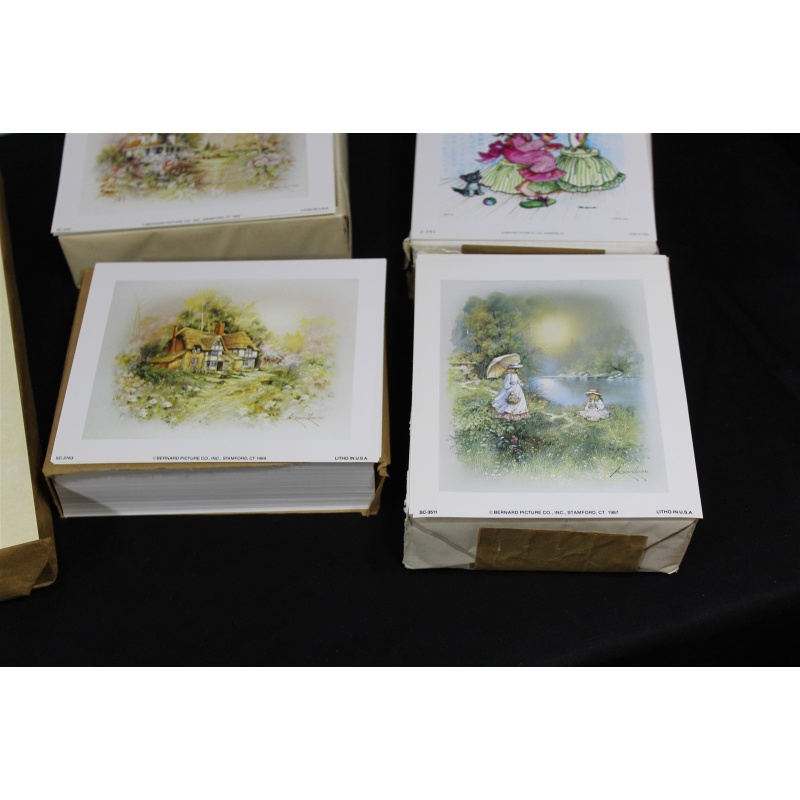 Lot of 2000 ART Prints Various Sizes Lot #7344
