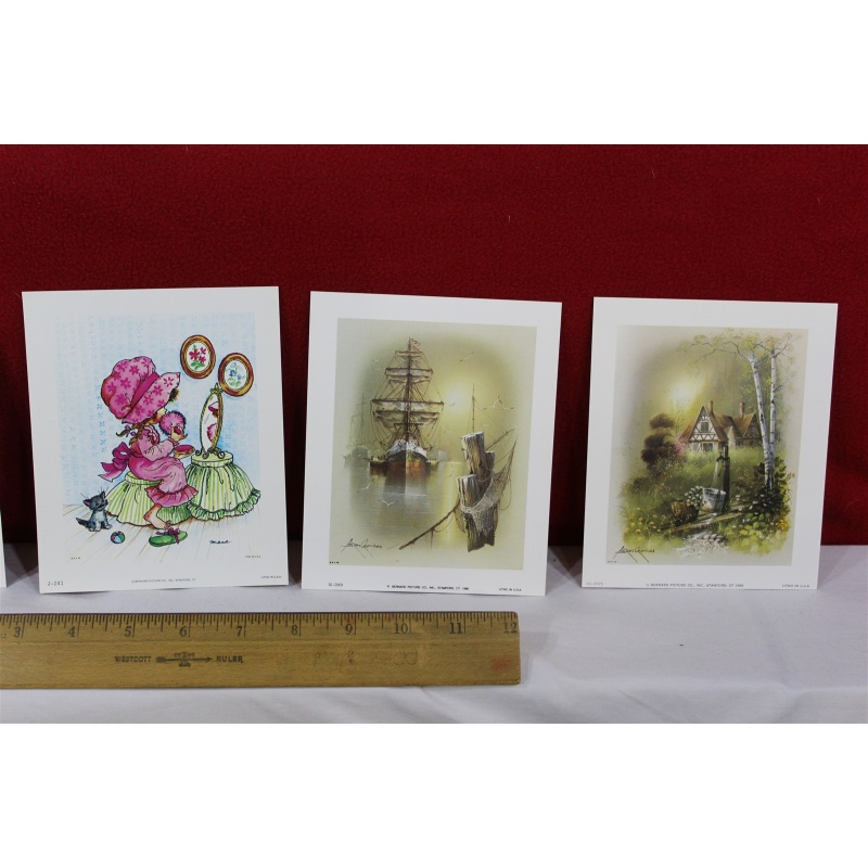 Lot of 2000 ART Prints Various Sizes Lot #7345