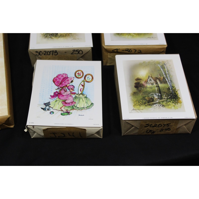 Lot of 2000 ART Prints Various Sizes Lot #7345